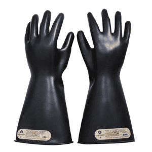 Luva Isolante de Borracha Classe 2 para Alta Tensão (17.000V)