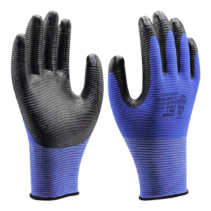 Luva de Segurança com Banho Nitrílico Arenoso – Aderência Superior em Óleo e Umidade