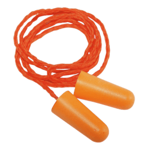 Protetor Auricular de Espuma Moldável com Cordão – Conforto e Alta Atenuação