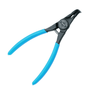 Alicate para Anéis Externo com Ponta Curva