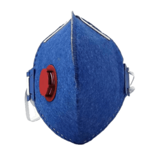 Respirador Semifacial PFF2 com Válvula – Proteção Contra Poeiras, Névoas e Fumos