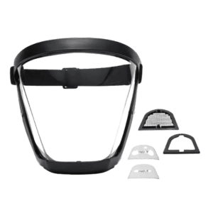 Protetor Facial para Roçadeira com Filtro Respiratório Integrado